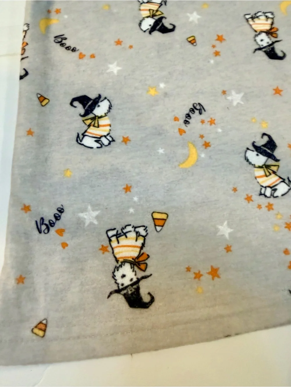 Laura Ashley Girls 2T Witch Scotty Halloween Nightgown NWT